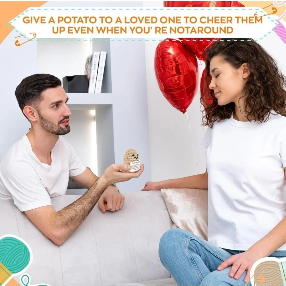 Positively Adorable New Crochet Potato: Your Tiny Companion for Joy & Motivation